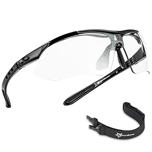 ROCKBROS Photochromatische Sportbrillen UV400 Schutz Radfahren Sonnenbrille Damen Herren für Outdoor-Sport Motorradfahren Angeln Golf Beach Baseball von ROCKBROS