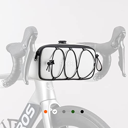 ROCKBROS Road-to-Sky Lenkertasche Fahrrad Tasche Selbstentworfene Fahrradtasche Wasserabweisende Reflekrierende Fronttasche für MTB, Rennrad, City-Rad von ROCKBROS