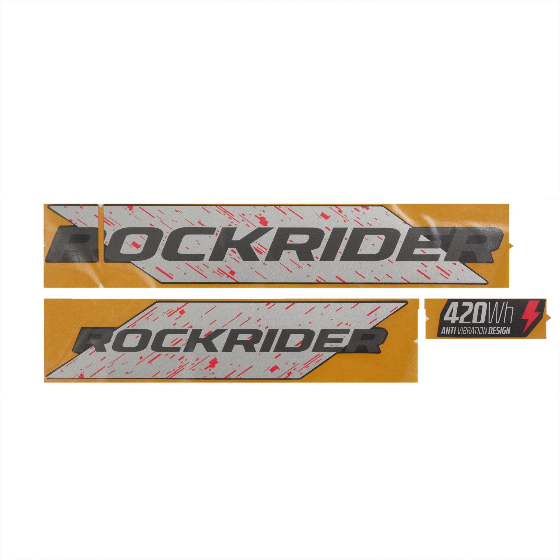 Aufkleber Sticker Akku E-ST 500 rosa von ROCKRIDER