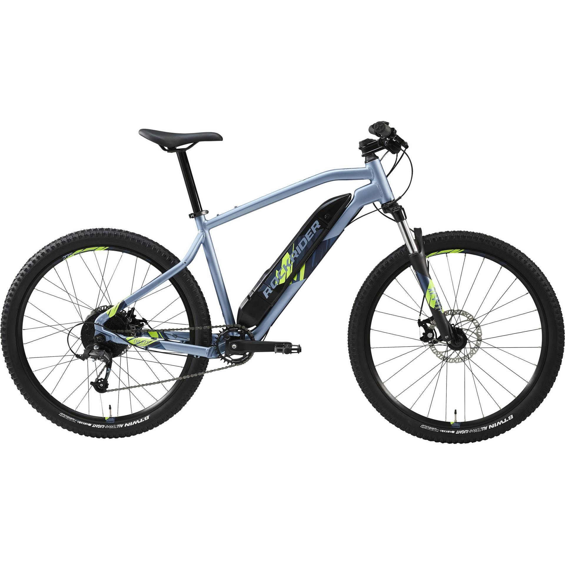 E-Mountainbike Hardtail 27,5 Zoll Rockrider E-ST 100 blau von ROCKRIDER