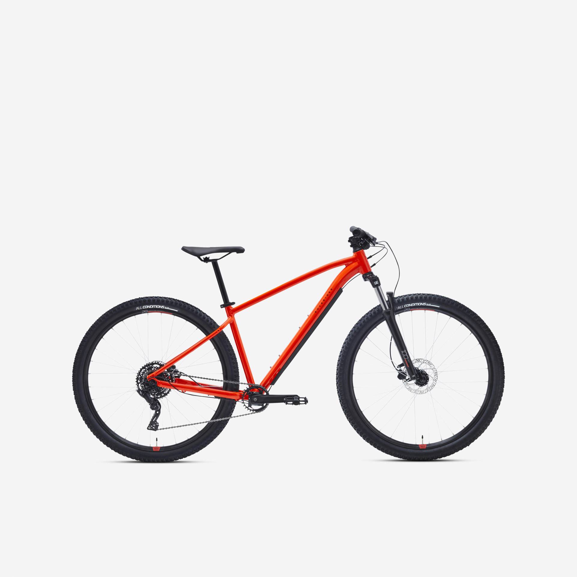 Fahrrad MTB Trekking 29" - Explore 500 rot von ROCKRIDER