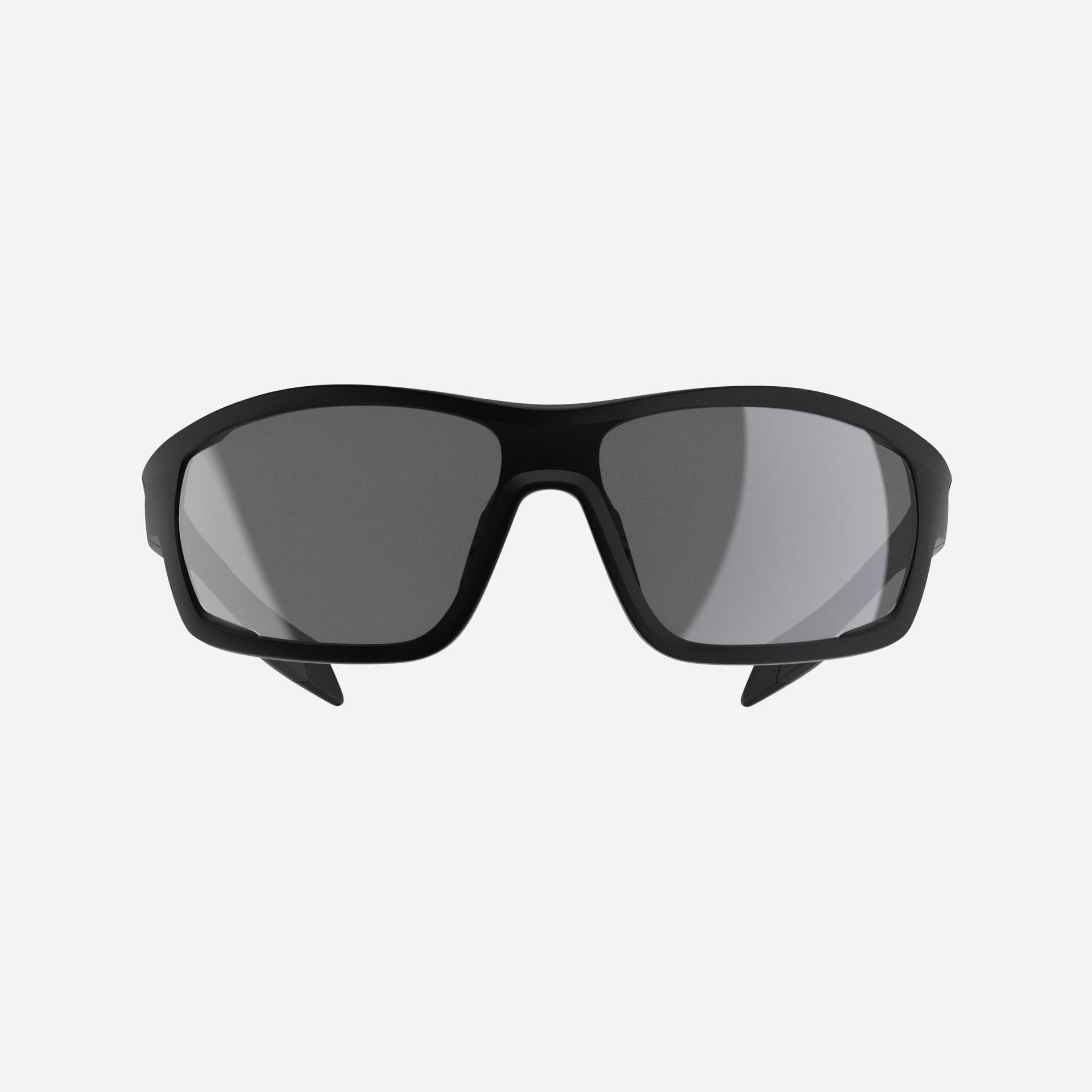 Sonnenbrille PERF 100 Pack schwarz wechselbare Gläser Kat. 0+3 von ROCKRIDER