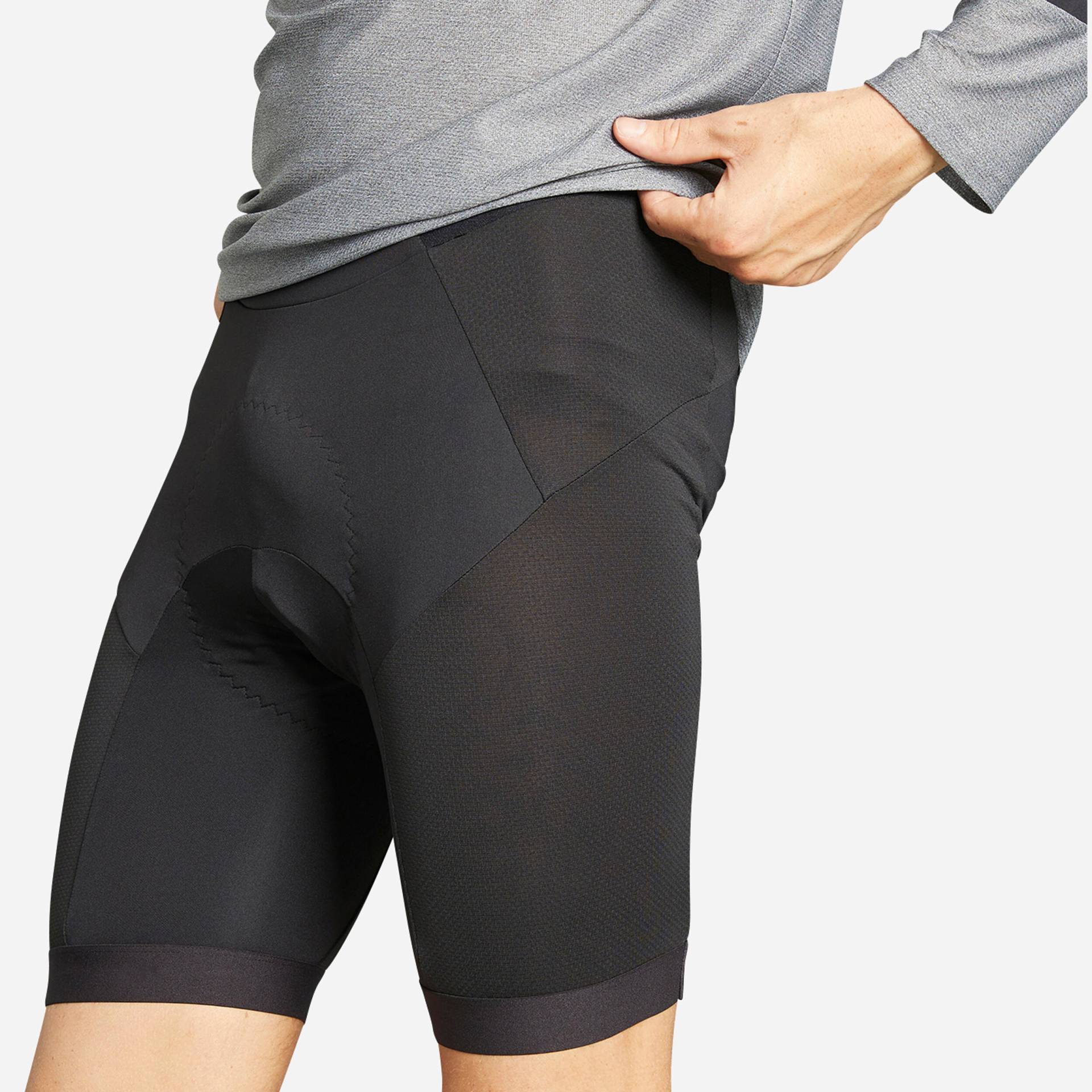 Herren Radsport MTB Innenhose – Expl 500 schwarz von ROCKRIDER