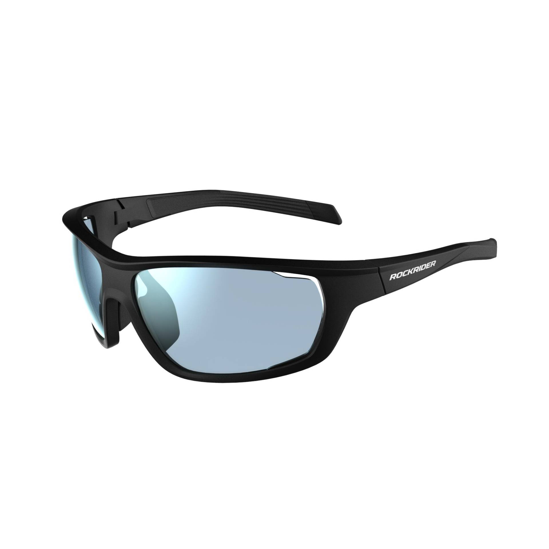 Sonnenbrille Perf 100 Photochrom schwarz/blau Kat. 1>3 von ROCKRIDER