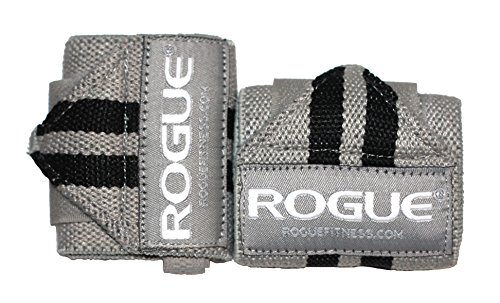 Rogue Fitness Handgelenkbandagen (Grau, 30,5 cm) von Rogue