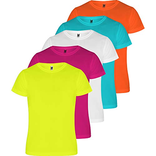 ROLY Herren T-Shirt (5 Stück) Sport | Funktionales T-Shirt für Fitness oder Lauftraining | Atmungsaktiv, Herren, Kombination 3, XL von ROLY