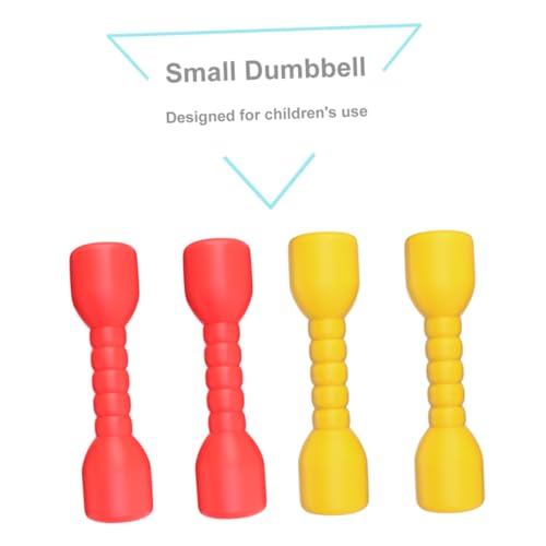 ROMISBABA 2 Paare Dumbbells Fitness Hanteln Farben Rot Gelb Sportspielzeug Hand Augen Koordination Training ROMISBABA 2 Paare Dumbbells Fitness Hanteln Farben Rot Gelb Sportspielzeug Hand Augen Koordination Training von ROMISBABA