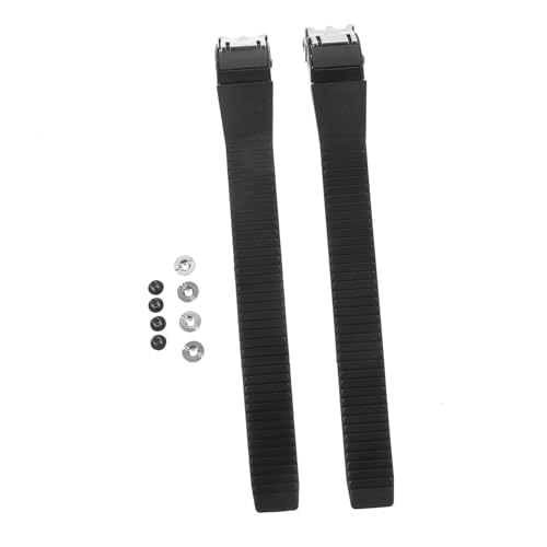 ROMISBABA 2 Sätze Rollschuhe Schnallen Ersatz Verstellbar Roller Skate Riemen Strap Strap Kit mit Schrauben für Inline Skates und Erwachsene Langlebig Stabil von ROMISBABA