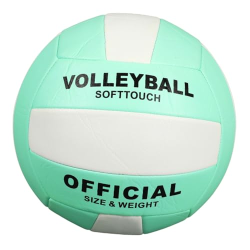 ROMISBABA 2 Stück Soft Volleyball für Erwachsene Trainingsset Strapazierfähiger Formstabiler Volleyball mit Komfortablem Griff für Indoor Training und Wettkampf Mittleres Schulniveau von ROMISBABA
