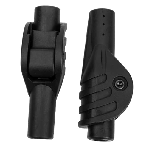 ROMISBABA 2 Stück Zeltstützstangen Verbinder Faltbare Camping Zelt Verbindungsstücke Robust Langlebig Einfach Montierbar für Outdoor Zelt und Pavillon Reparatur Zubehör von ROMISBABA