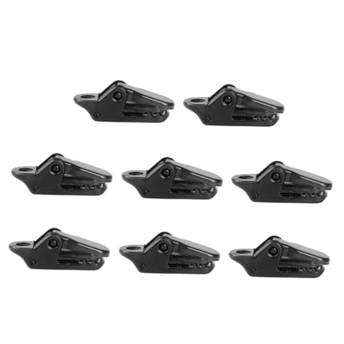 ROMISBABA 50 Stück Teiliges Zeltplanen Clips aus Robustem Stark Haftende Alligator Klemmen zur Befestigung von Zelten und Abdeckplanen Windfeste Camping zubehörclips für Outdoor einsätze von ROMISBABA