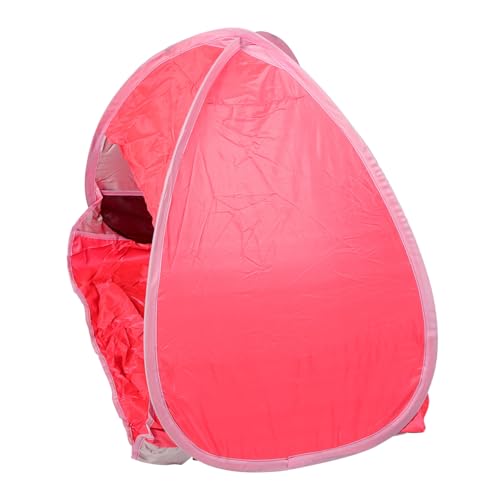 ROMISBABA Automatisches Campingzelt Leichtes Schnelles Zelt mit UV Schutz Atmungsaktiv und Robust für Wandern Strand Picknick Outdoor Aktivitäten Farbe Rötlich von ROMISBABA