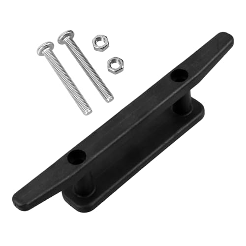 ROMISBABA Bootsklampe Robustes Dock Cleat mit Großer Basis Universeller Seilhalter für Kajak Kanu Boot Widerstandsfähig Langlebig und Praktisch für Anlegeseile Küste und Fluss von ROMISBABA