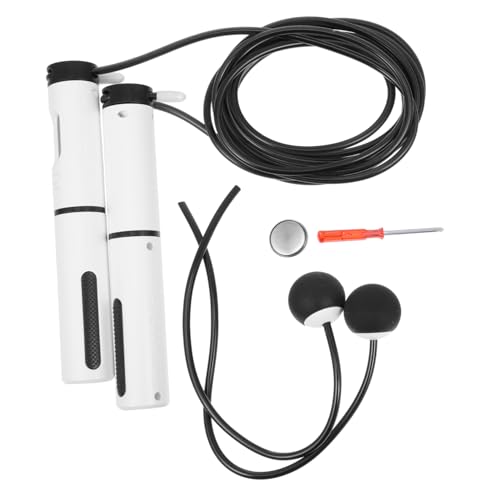 ROMISBABA Digitales Verstellbares Springseil mit Integriertem Zähler Schnurlose Ausführung für Indoor fitness Langlebiges Material Geeignet für Erwachsene und Effektives Workout von ROMISBABA