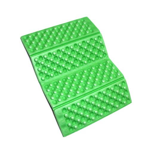 ROMISBABA Faltbare Outdoor Sitzmatte Leicht Tragbar Xpe Camping Sitzkissen Picknick Matte Grün für Unterwegs Multifunktional von ROMISBABA