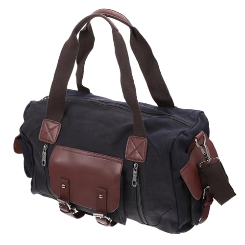ROMISBABA Große Reisetasche Canvas Langlebig Tragbar Modische Umhängetasche für Damen und Herren Leichte Handtasche mit Großem Fassungsvermögen für Reisen und Alltag von ROMISBABA