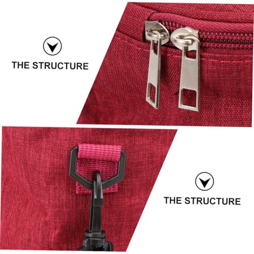 ROMISBABA Isolierte Tragbare Thermotasche aus Aluminiumfolie mit Oxford Mittelgroße Lunchtasche für Camping Multifunktionale Lebensmittel isoliertasche mit Abnehmbarem Schulterriemen von ROMISBABA