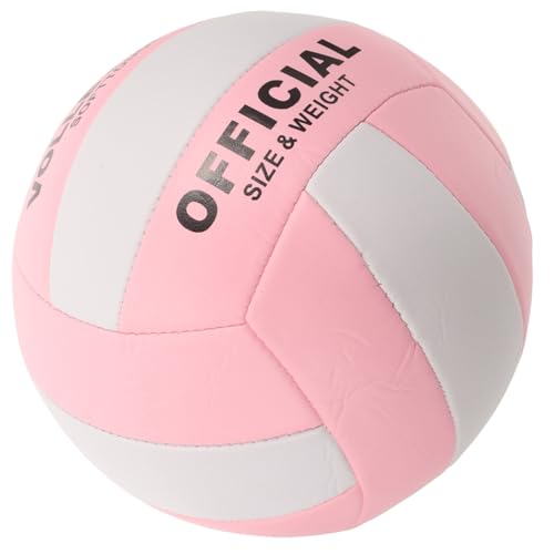 ROMISBABA Offizieller Weicher Volleyball Langlebiger PU Trainingsball für Hallensport Präzise Ballkontrolle Stabiler Spielball in Auffälligem für Training und Wettkampf von ROMISBABA