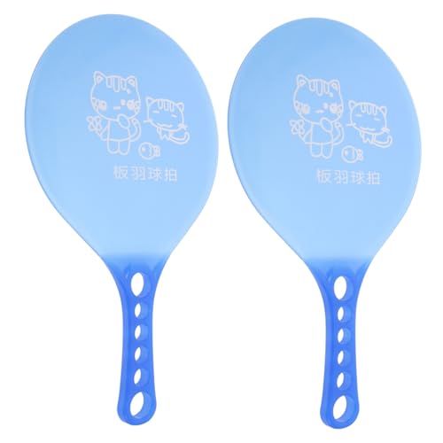 ROMISBABA Paddle Ball Racket aus Strapazierfähigem Kunststoff Extra Griffig für Badminton Federball Outdoor und Strandspiele Geeignet für Erwachsene und Vielseitiges Outdoorspielzeug von ROMISBABA