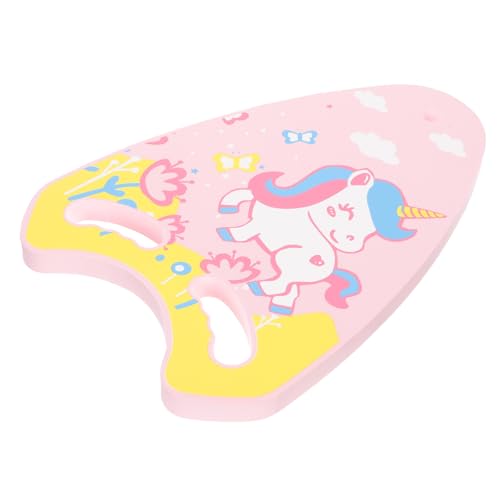 ROMISBABA Schwimmboard Eva Kickboard mit Handgriffen Cartoon Schwimmhilfe für Anfänger Leichtes Pool Floating Kickboard für Jungen und Mädchen Langlebig rutschfest von ROMISBABA