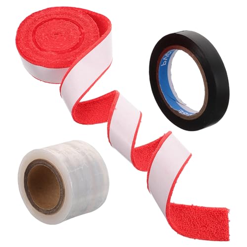 ROMISBABA Tennis Griffband aus Atmungsaktivem Rutschfestes Selbstklebendes Sweatband für Badminton Tennisschläger Langlebiges Komfortables Grip Tape für Verbesserten Halt von ROMISBABA