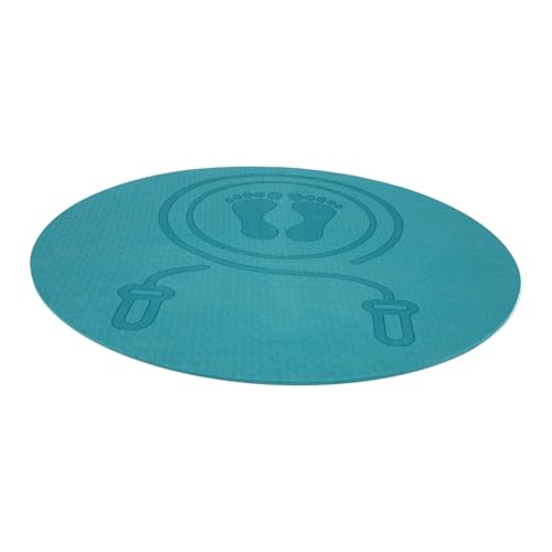 ROMISBABA Tpe Fitnessmatte Rutschfest Stoßdämpfend Schalldämmend für Springseil Yoga Pilates Home Workout Kissen Gymnastikmatte für Effektives Training von ROMISBABA