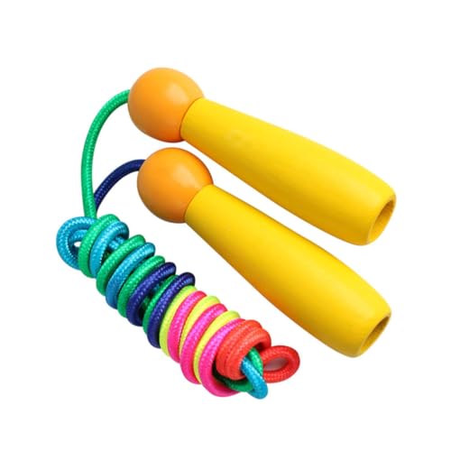 ROMISBABA Verstellbares Springseil mit Glattem Holzgriff Dickem Seil für Fitness Workout Seilspringen Zubehör Farblich Sortiert Zufällige Farbe Zufällige Farbe ROMISBABA Verstellbares Springseil mit Glattem Holzgriff Dickem Seil für Fitness Workout Seilspringen Zubehör Farblich Sortiert Zufällige Farbe Zufällige Farbe von ROMISBABA