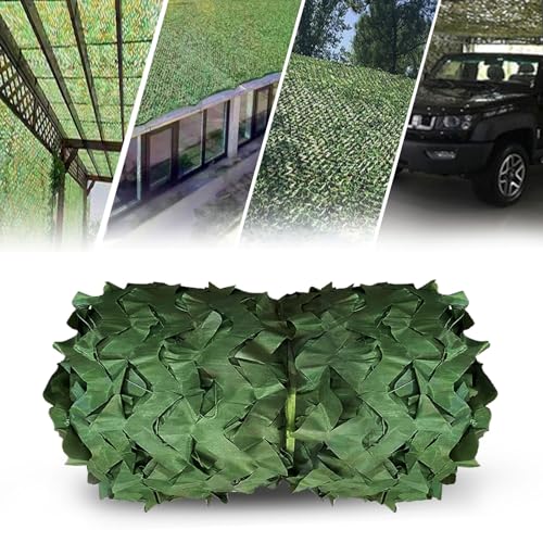 RONGESAEFS Tarnnetz 4x4m(13x13ft) tarnnetz Sonnenschutz,für Tarndekoration, Terrassen-Sonnenschutz, Outdoor-Camping von RONGESAEFS