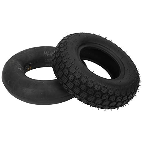 4.10/3.50-6 Reifen, 4.10/3.50-6 Reifen Scooter Reifen und Schlauchset mit Schlauch für Schneefräsenwagen von RONGM