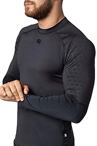 ROUGH RADICAL Herren Funktionsshirt Sportshirt Langarmshirt Longsleeve Fitness Laufshirt Stone LS (schwarz, L) von ROUGH RADICAL