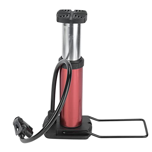 Tragbare Hochdruck-Fahrrad-Minipumpe, Luftpumpe, Reifenpumpe für den bequemen Einsatz im Freien (Red) von RPGJSLKF