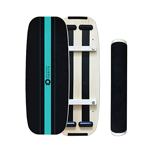 RPM Power Roller Balance Board – Balance-Trainer für Übung, Balance-Training, Snowboarden, Skateboarding & Surfen (Cruiser) von RPM Power
