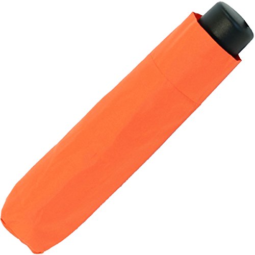 RS-Mini Taschenschirm für Damen und Herren Manual Handöffner - orange von RS-Versand