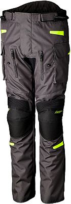 RST Endurance, Textilhose wasserdicht - Dunkelgrau/Schwarz/Neon-Gelb - L von RST