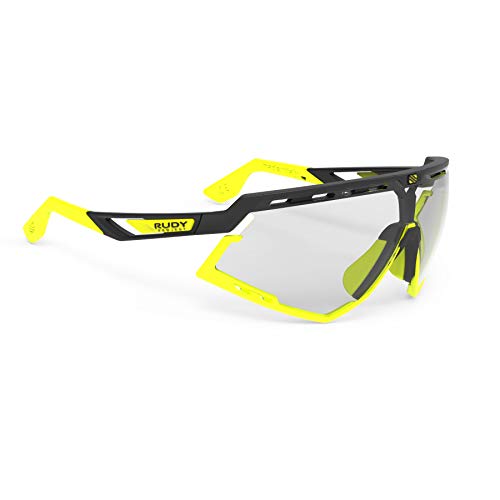Rudy Project Defender Brille schwarz/gelb 2022 Fahrradbrille von Rudy Project