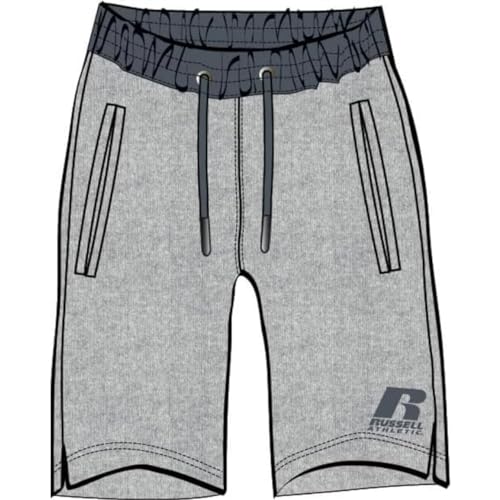 RUSSELL ATHLETIC A00461-VK-091 R Shorts Shorts Herren New Grey Marl Größe M von RUSSELL ATHLETIC