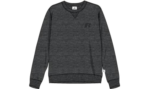 RUSSELL ATHLETIC A20032-WM-098 Sweatshirt Sweatshirt Herren Winter Charcoal Marl Größe L von RUSSELL ATHLETIC