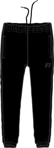 RUSSELL ATHLETIC A20051-IO-099 Elasticated Leg Pant Pants Herren Black Größe XL von RUSSELL ATHLETIC