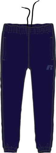RUSSELL ATHLETIC A20051-NA-190 Elasticated Leg Pant Pants Herren Navy Größe M von RUSSELL ATHLETIC