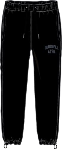 RUSSELL ATHLETIC A20462-IO-099 Drawcord Bottom Pant Pants Herren Black Größe L von RUSSELL ATHLETIC