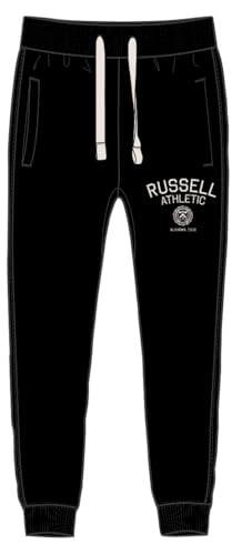RUSSELL ATHLETIC A20532-IO-099 Cuffed Pant Pants Herren Black Größe L von RUSSELL ATHLETIC