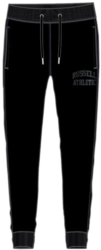 RUSSELL ATHLETIC A21052-IO-099 Cuffed Pant Pants Damen Black Größe L von RUSSELL ATHLETIC