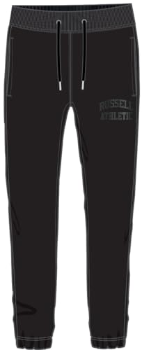 RUSSELL ATHLETIC A21072-IO-099 Elasticated Leg Pant Pants Damen Black Größe L von RUSSELL ATHLETIC