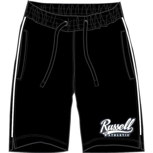 RUSSELL ATHLETIC A30681-IO-099 Baylor-Shorts Shorts Herren Black Größe L von RUSSELL ATHLETIC