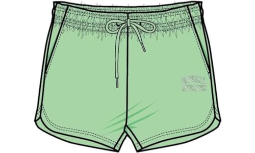 RUSSELL ATHLETIC A31061-P11-226 ROSA-Shorts Shorts Damen Pistachio Green Größe XL von RUSSELL ATHLETIC