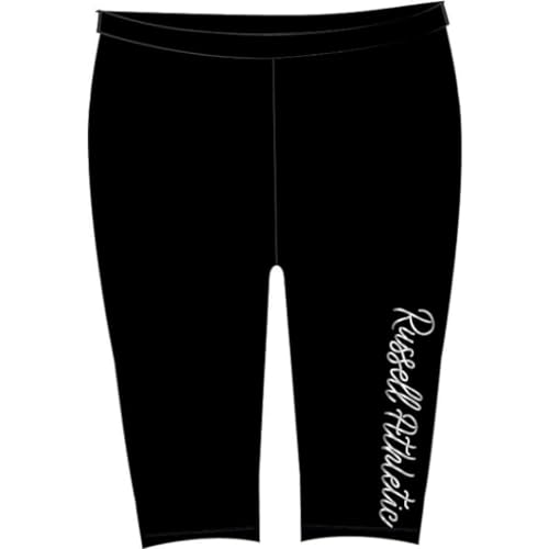 RUSSELL ATHLETIC A31401-IO-099 Hilde-Biker Pant Pants Damen Black Größe L von RUSSELL ATHLETIC