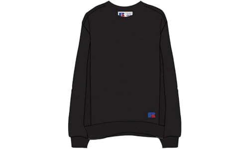 RUSSELL ATHLETIC E06091-IO-099 Crewneck Sweatshirt Sweatshirt Herren Black Größe XS von RUSSELL ATHLETIC