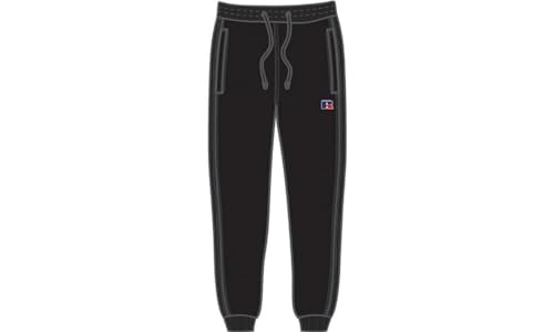 RUSSELL ATHLETIC E16042-IO-099 Joggers Pants Herren Black Größe L von RUSSELL ATHLETIC