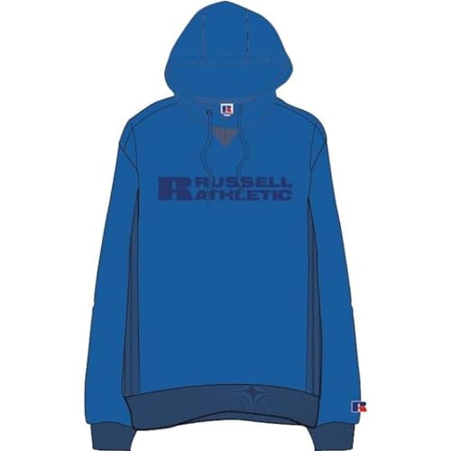 RUSSELL ATHLETIC E16192-VB-136 Hoody Sweatshirt Herren Vitoria Blue Größe L von RUSSELL ATHLETIC