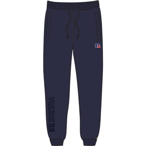 RUSSELL ATHLETIC E16202-NA-190 Jogger Pants Herren Navy Größe L von RUSSELL ATHLETIC